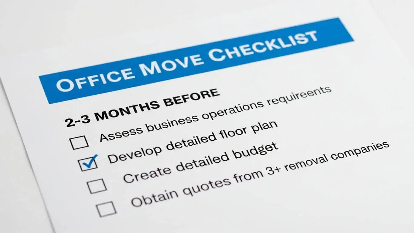 your office move checklist