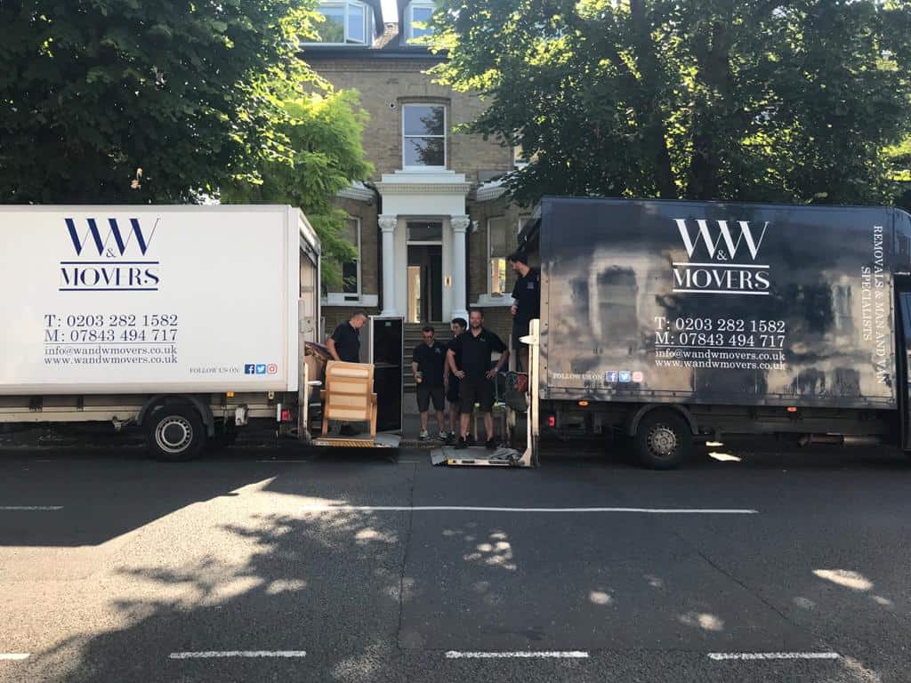 W&W Movers 3.5 ton Luton van