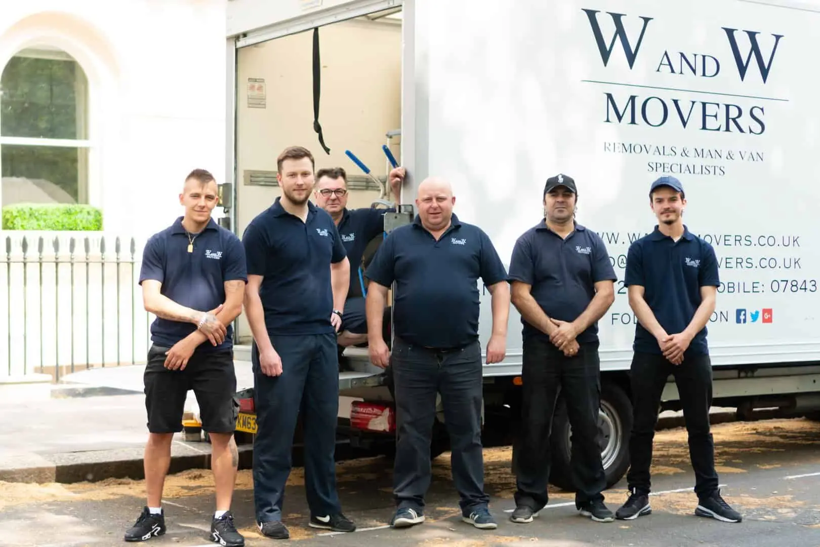 W&W Movers team ready to help with your move