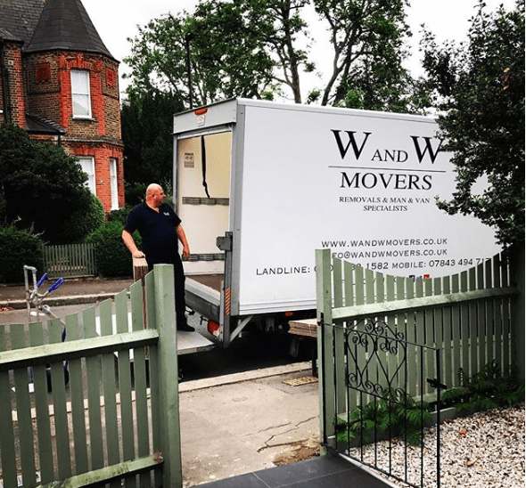 W&W Movers W and W Movers van