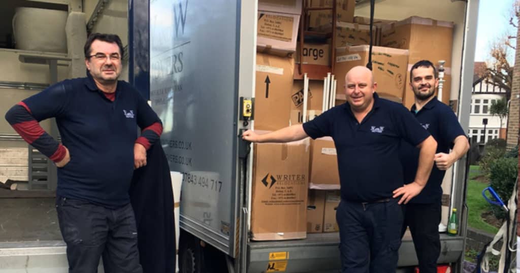 WandW Movers team at work